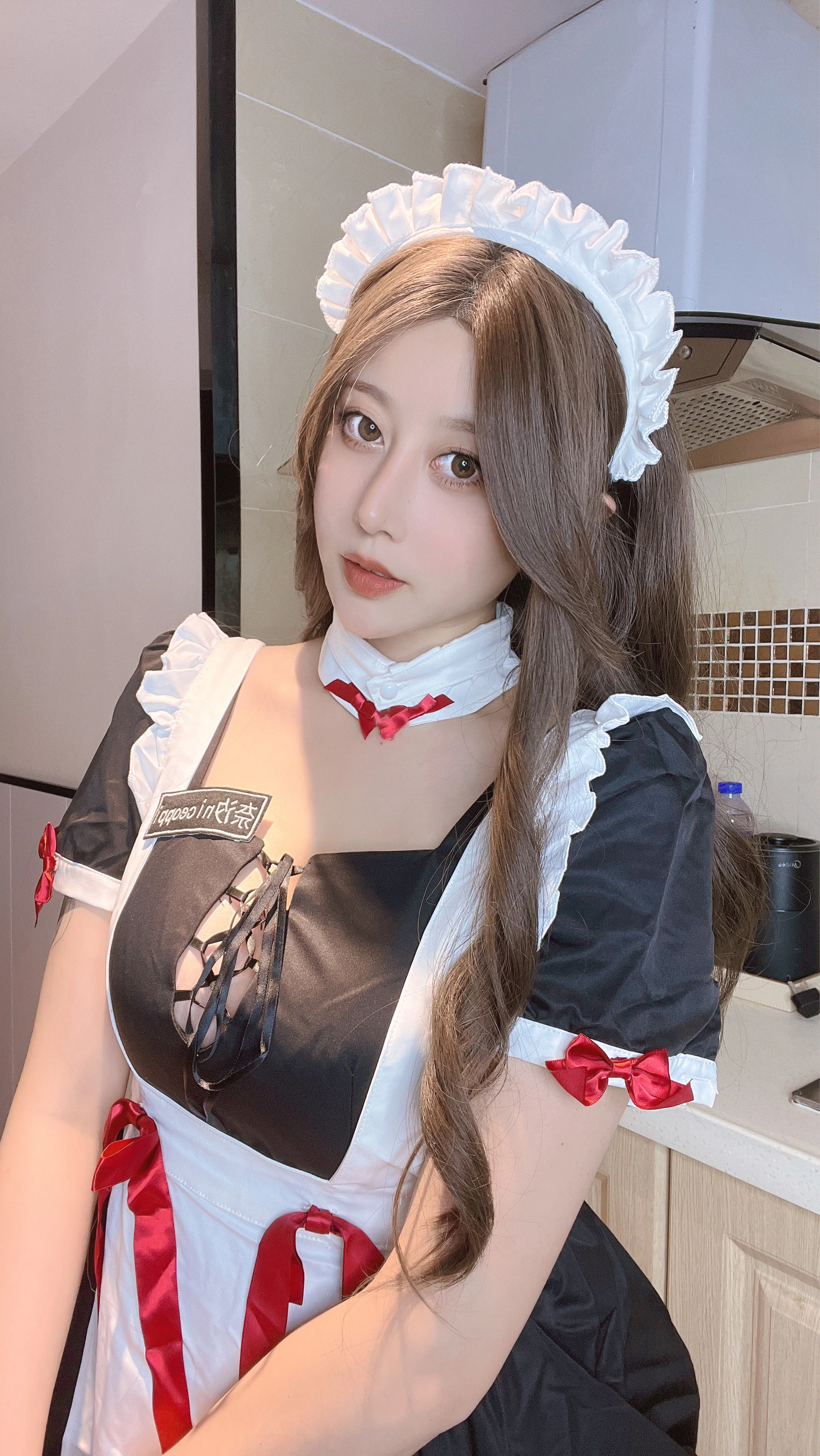 奈汐酱nice - NO.52 35号自拍本 奶鲜女仆 2